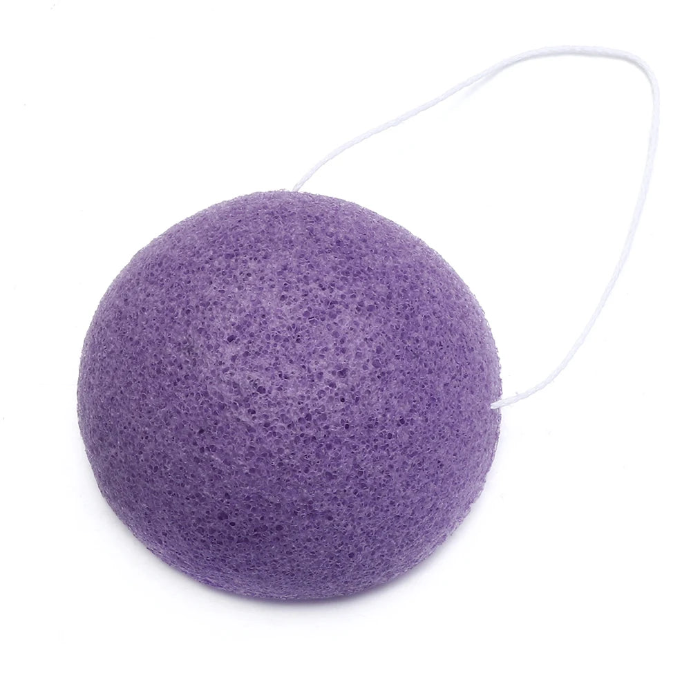 Konjac Fibers Facial Cleansing & Exfoliating Sponge