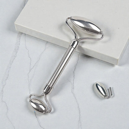 Stainless Steel Double-Head Facial Massage Rolle