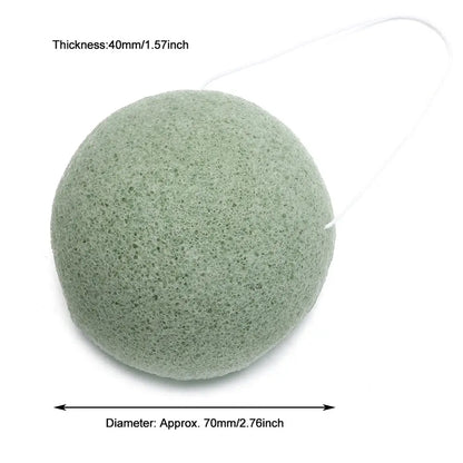 Konjac Fibers Facial Cleansing & Exfoliating Sponge
