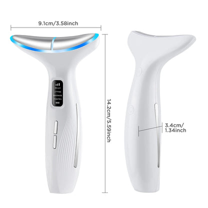 3-Mode Microcurrent Face & Neck Lifting Device for Skin Firming and Tightening