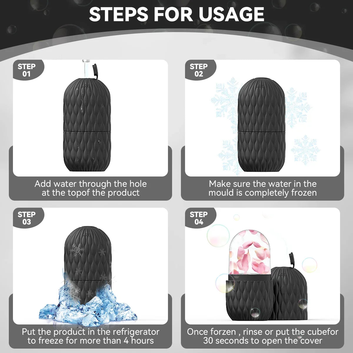 Ice Face Roller for Facial Massage and Skin Care