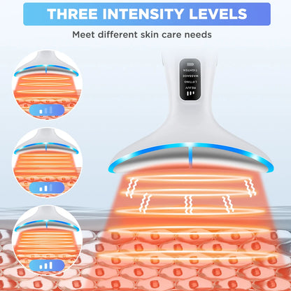 3-Mode Microcurrent Face & Neck Lifting Device for Skin Firming and Tightening