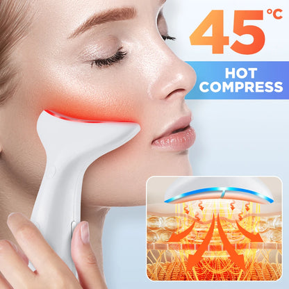 3-Mode Microcurrent Face & Neck Lifting Device for Skin Firming and Tightening